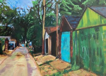 Alley in Roncesvalles - Nancy Wardle