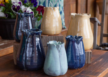 Tulip Vases - Lakeside Pottery